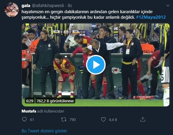 12 Mayıs Fenerbahçe & Galatasaray Paylaşımları 11