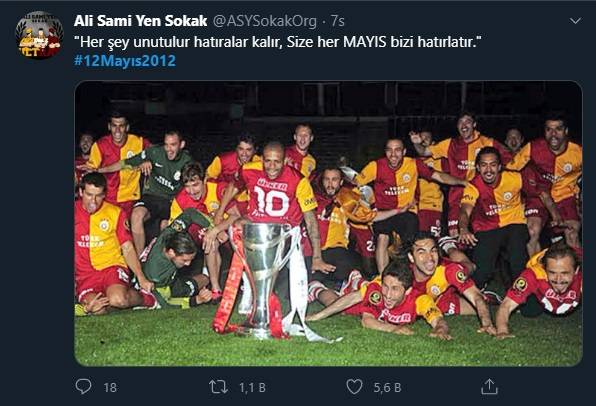 12 Mayıs Fenerbahçe & Galatasaray Paylaşımları 12