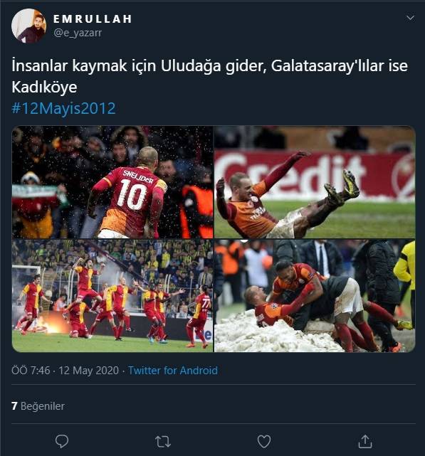 12 Mayıs Fenerbahçe & Galatasaray Paylaşımları 4