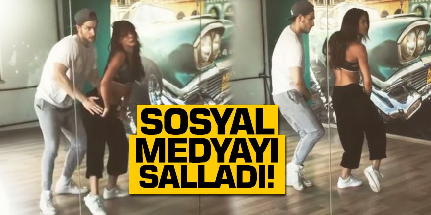 Oyuncu Demet Özdemir dansı ile sosyal medyayı salldı