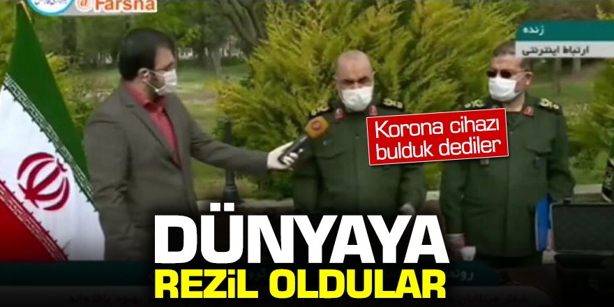 Devrim Muhafızları korona cihazı bulduklarını iddia etmişlerdi! İran Fizik Derneği,  yalanladı