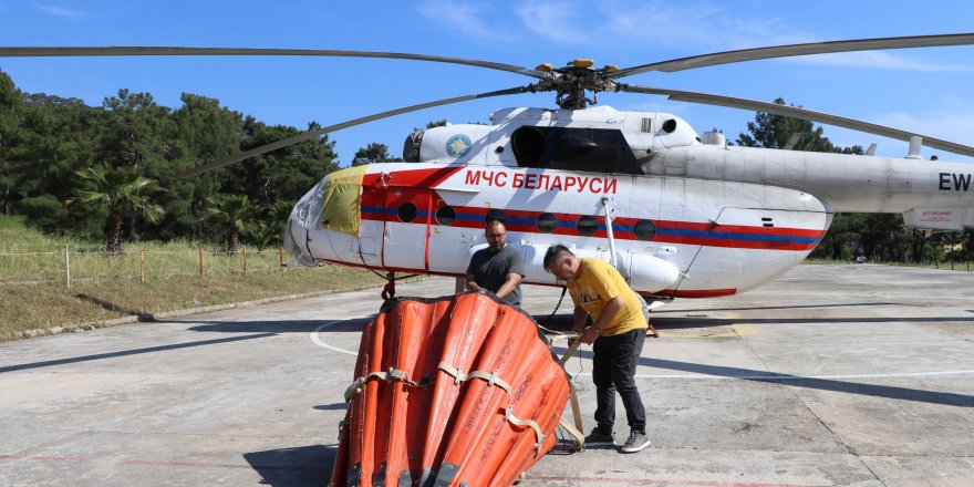 Muğla Orman Bölge Müdürlüğünde yangın helikopteri göreve başladı