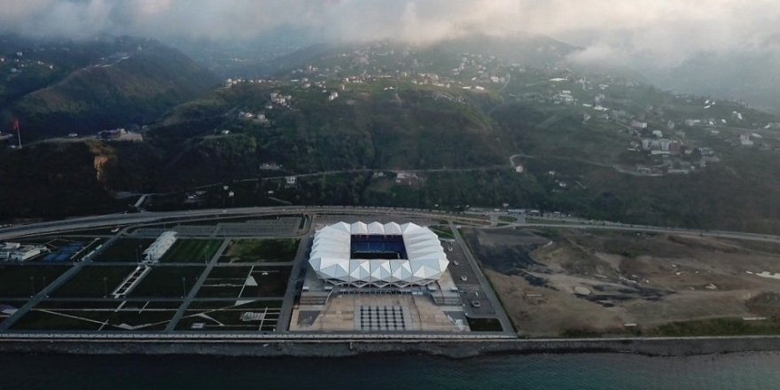 Trabzon Medical Park Stadyumunda futbolu özledi