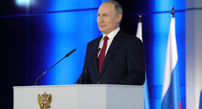 Rusya Başkanı Putin, Federal Meclis üyelerine sesleniyor