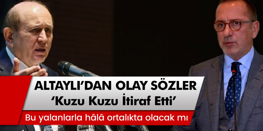 Fatih Altaylı: 'Bunlar yalancı. En kötüsü de bu. Söylediği hiçbir şeye inanamazsınız'