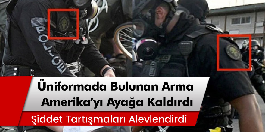 Polislerin Üniformasında Bulunan Punisher’ın Kafatası Amblemi Amerika'yı Ayağa Kaldırdı