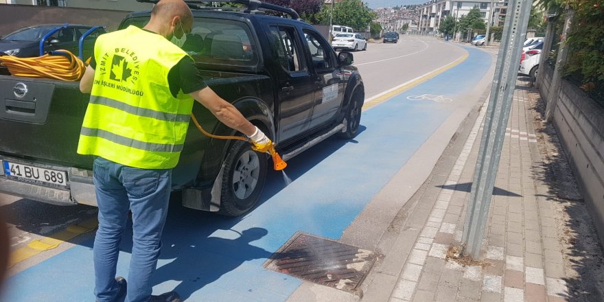 Kocaeli İzmit Belediyesi sivrisinekle mücadeleye devam ediyor