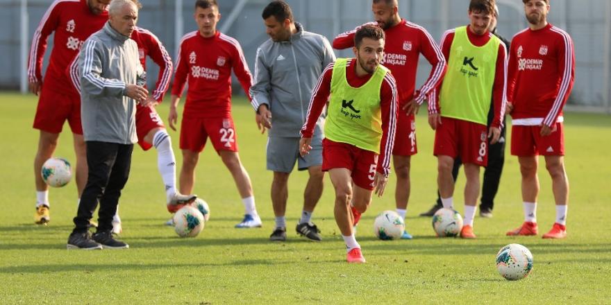 Sivasspor, Denizlispor maçı hazırlıklarını tamamladı