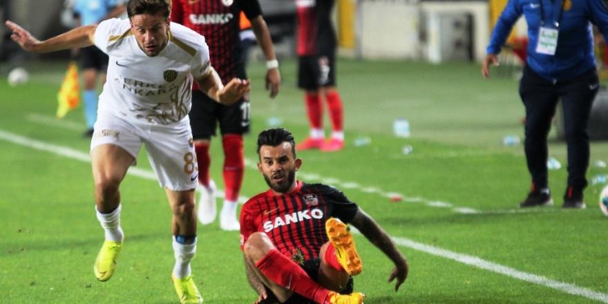 Süper Lig: Gaziantep FK: 1 - MKE Ankaragücü: 1