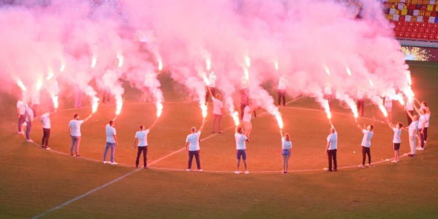 Göztepe 95. yılını bu yıl farklı kutladı