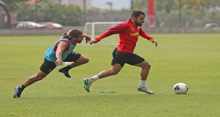 Göztepe, Fenerbahçe maçının hazırlıklarına ara vermeden başladı