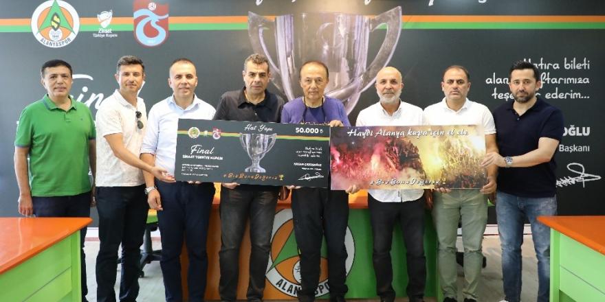 Alanyaspor kupa finali için ’hatıra bilet’ kampanyası başlattı