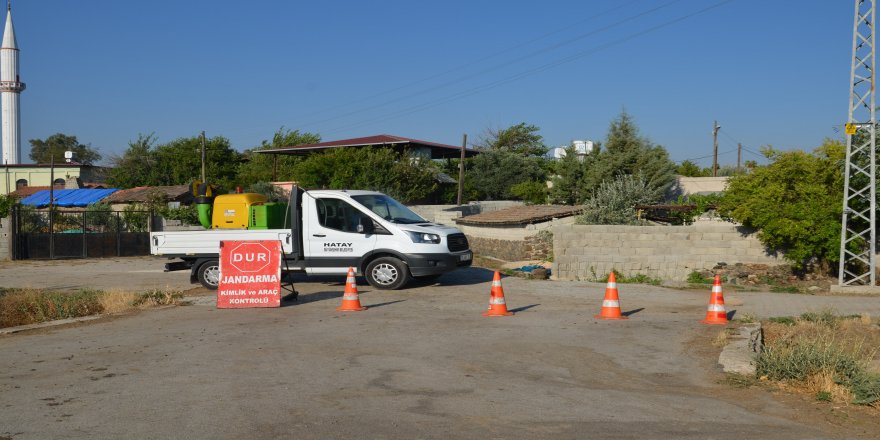 Hatay Kırıkhan’da bir mahalle karantinaya alındı