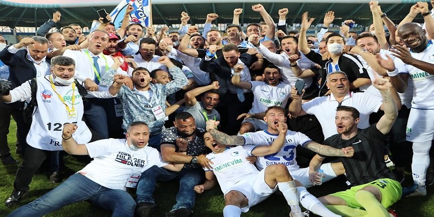 Erzurumspor, evinde Ümraniyespor’u 4-1 yenerek, Süper Lig’e yükseldi