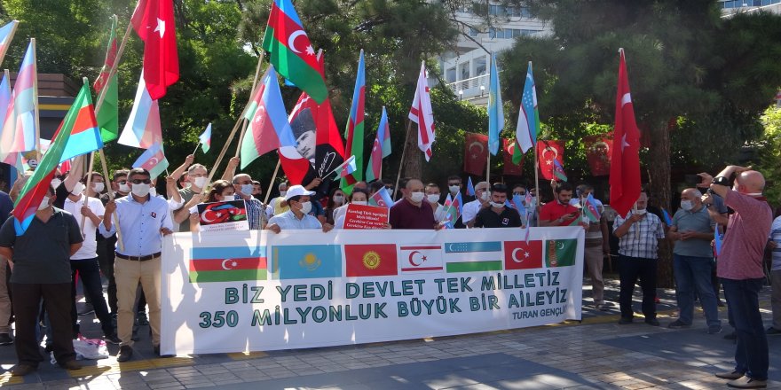 Turan Derneği tarafından 'Seninleyiz Azerbaycan' açıklaması