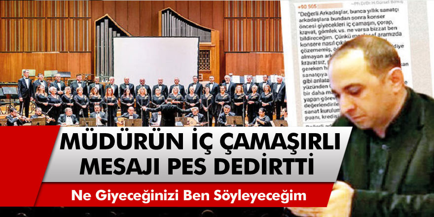 Ankara Koro Müdürünün ‘İç Çamaşırlı’ Mesajı Pes Dedirtti!  Müdür Öyle Bir Şey Söyledi Ki...