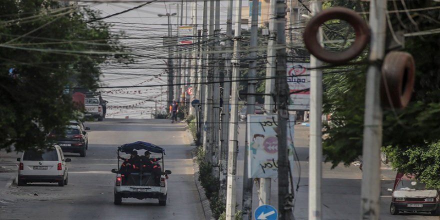 Gazze’de sokağa çıkma yasağı ve şehirlerarası ulaşım yasaklandı