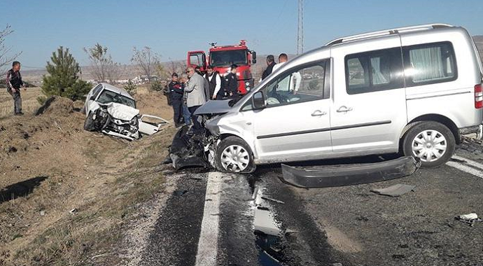 Çankırı'da Trafik Kazası 3 Ölü!