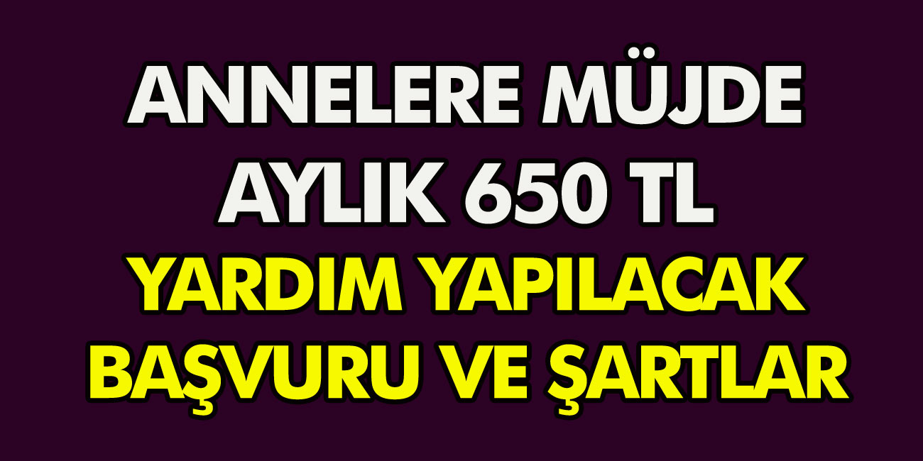 Kadınlara Görülmemiş Devlet Desteği! 2 Ayda Bir 650 TL Ödeme Yapılacak…