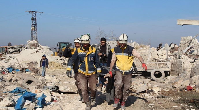 Suriye’deki hava saldırısında 17 sivil hayatını kaybetti