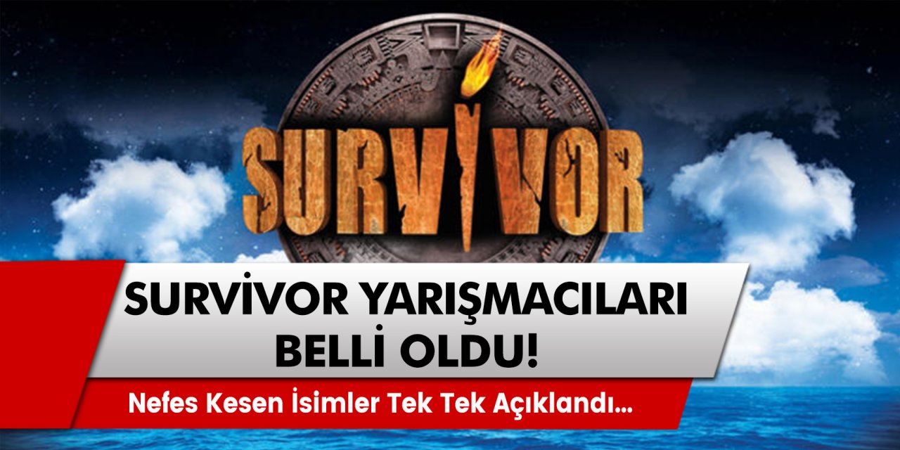 Survivor 2021 isimleri belli olmaya başladı:Yarışma kadrosu netleşti mi? Survivor 2021 ne zaman başlayacak?