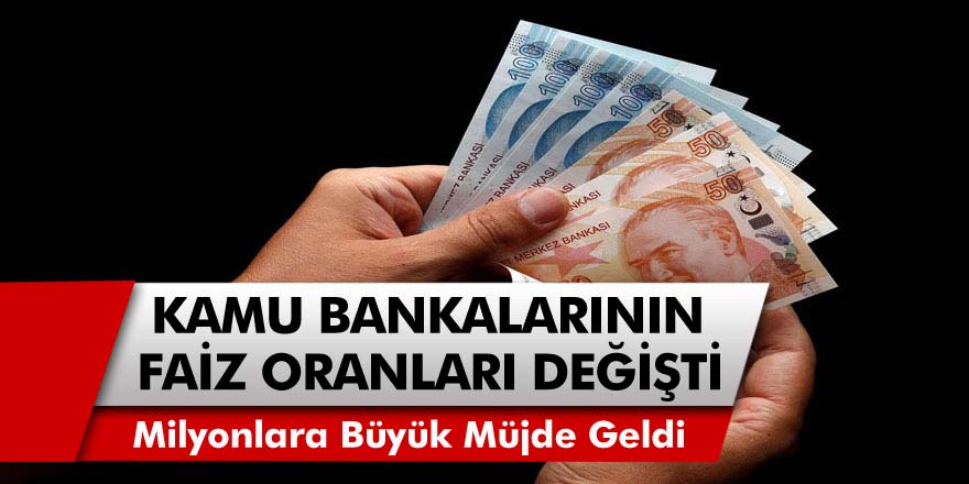 Kredi Faizine Dair Yeni Karar! Halkbank, Vakıfbank ve Ziraat Bankasından Açıklama!