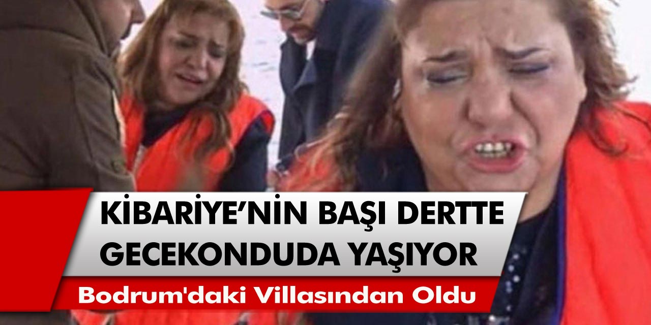 Ünlü Sanatçı Kibariye Borçlarından Dolayı Villasından da Oldu!