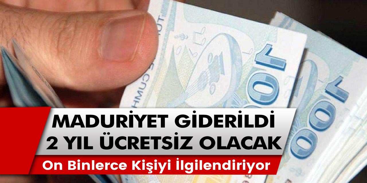 On binlerce kişiyi yakından ilgilendiren açıklama! 2 yıl ücretsiz olacak ve mağduriyetler giderilecek…