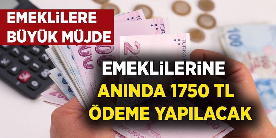 Emekliler için müjde: En ufak kural ya da şart olmada 1750 TL promosyon ödemesi için sayılı gün kaldı!