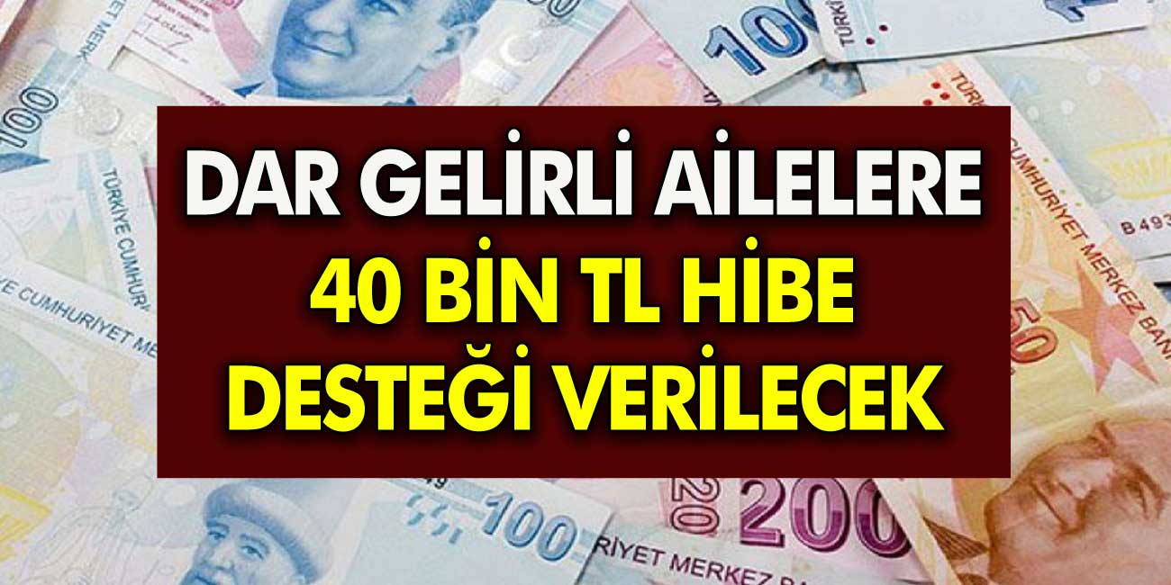 Ev Yapmayı Düşünen İhtiyaç Sahiplerine Müjde! 40 Bin TL Hibe Verilecek…