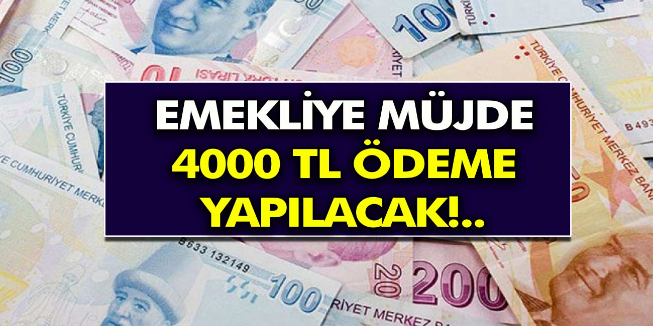 Faizsiz Kredi Müjdesi Verildi! Emeklilere 120 Bin TL Kredi Verilecek…