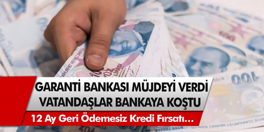 Emekliler Dikkat! Garanti Bankası Öyle Bir Kampanya Yaptı Ki, 130 Bin TL Düşük Faizle Çekilebilecek…