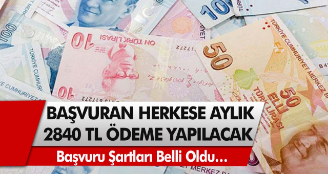 Genelge Yayınlandı, SGK Duyurdu! T.C. Kimlik Numarası ile Başvuranlara 2840 TL Veriliyor