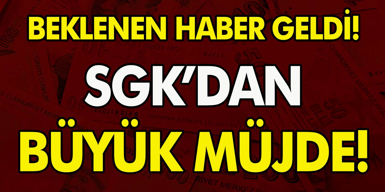 Emekli olamayanlar dikkat SGK'dan büyük müjde geldi! Toplu para iadesi yapılacak...