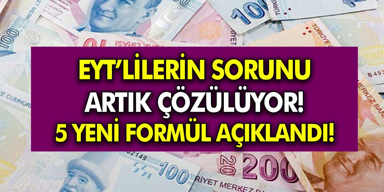 EYT'lilerin sorunu artık çözülüyor! 5 adımlı yeni rota belirlendi! Emeklilikte yaşa takılanlar (EYT)