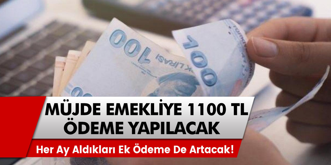 Milyonlarca Emekli vatandaş İçin Büyük Müjde! TBMM'de Onaylandı 1.100 TL Ödemenizi ATM'den Alabilirsiniz!