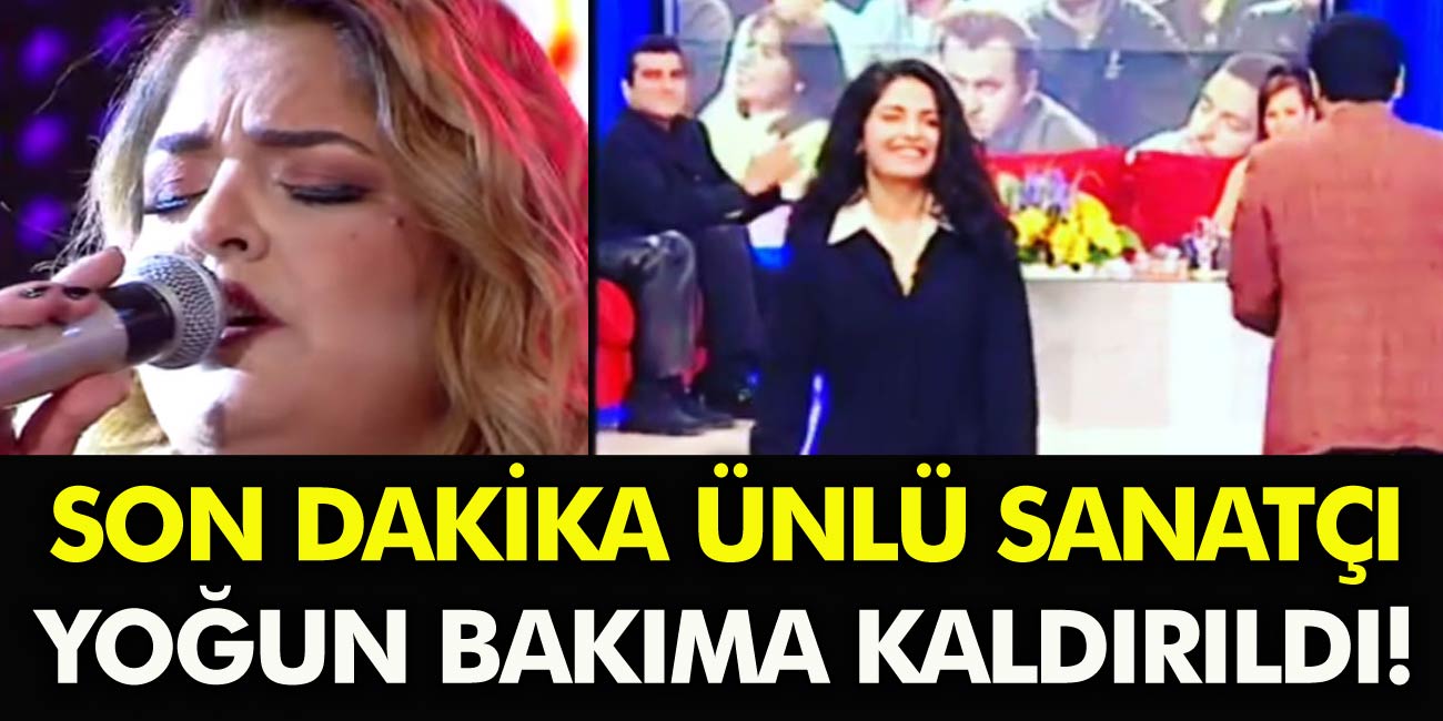 Ünlü sanatçı yoğun bakıma kaldırıldı! Son dakika Şarkıcı Kader'in  durumu nasıl? kader kimdir nerelidir?