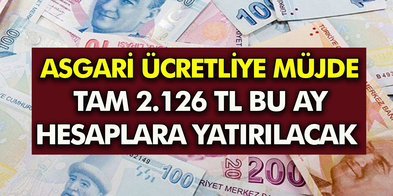 Asgari ücretli olanlara müjde! 2.168 TL ikramiye ödenecek! Kuruşu kuruşuna hesaplandı!