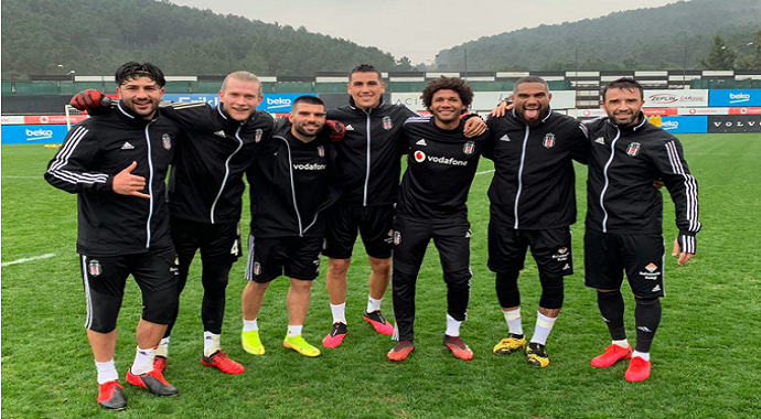 Beşiktaş, Galatasaray Hazırlıklarını Sürdürdü