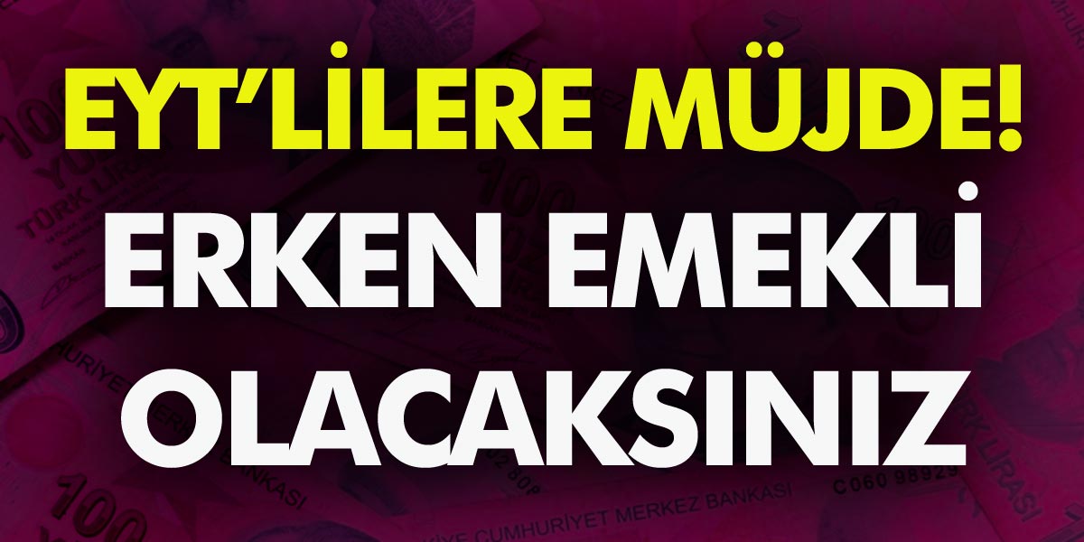 SGK resmen açıkladı Erken emeklilik imkanı! EYT'yi beklemeye gerek yok! Aranan yaş şartı düşüyor! İşte detaylar...