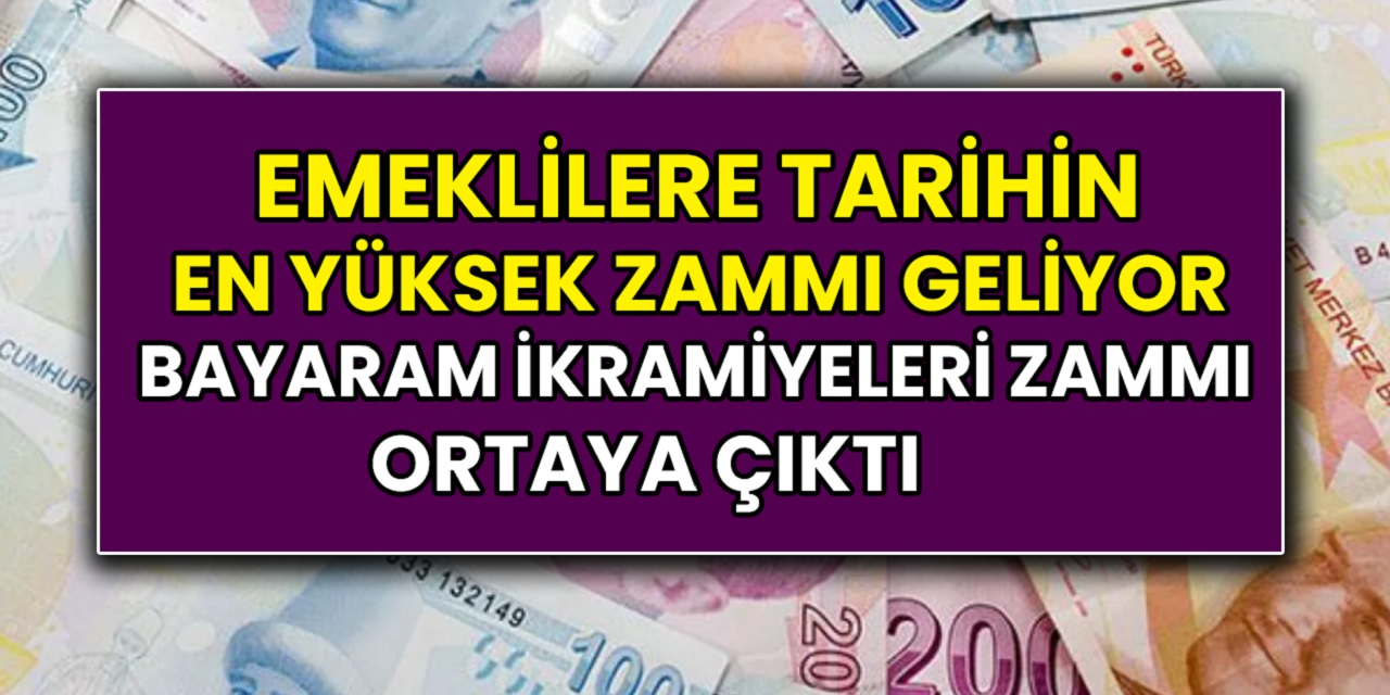 Beklenen ikramiye zam müjdesi geldi! Emeklilere bu bayramda 2.300 TL ikramiye sürprizi! Bugün beklenen haber geldi!