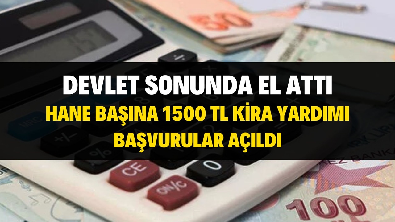 Milyonlarca kişiye müjde bin 150 liraya varan yardım yapılacak! İşte şartlar ve detaylar...