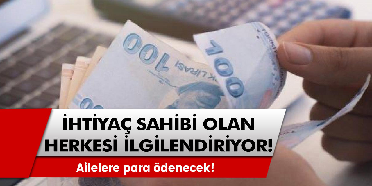 Belediye desteği detayları kesinleşti! Ailelere para ödenecek: İhtiyaç sahibi herkes alabiliyor!