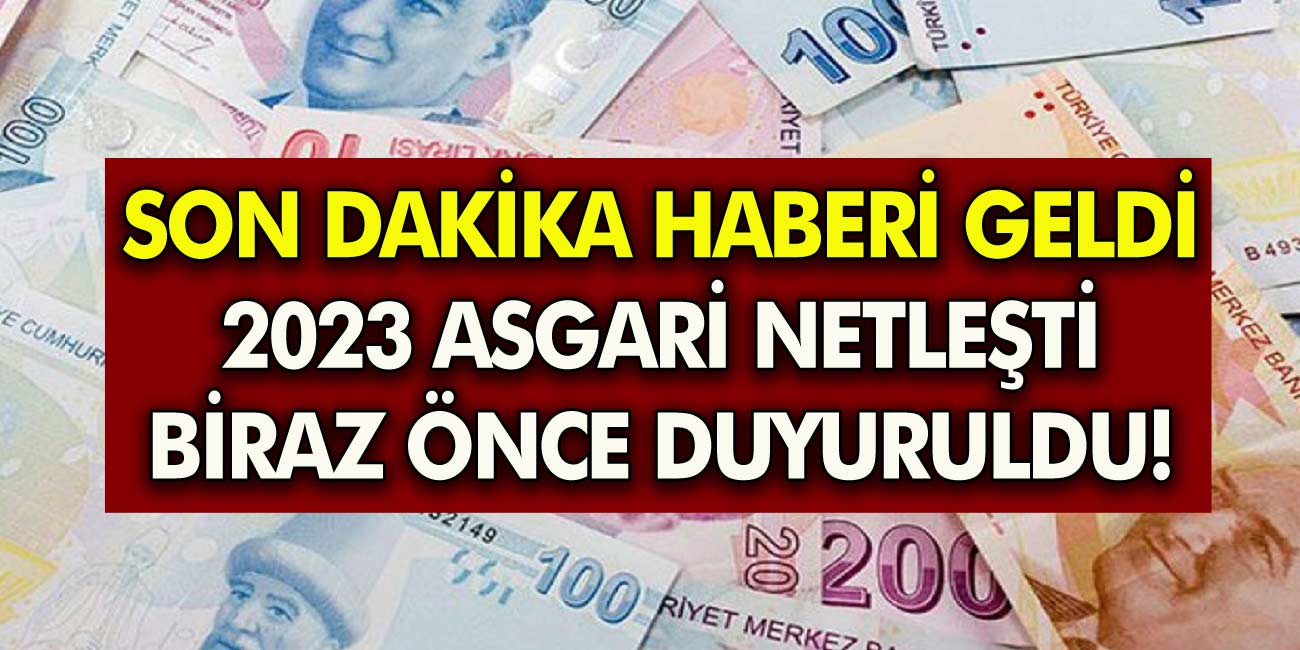 Cumhurbaşkanı Erdoğan'dan son dakika asgari ücret açıklaması! Belli oldu 1 Ocak 2023 yeni asgari ücret bayram ettirdi!