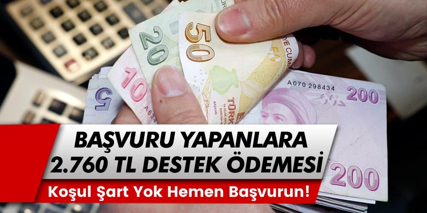 PTT Kesenin Ağzını Açtı! PTT’den Her Başvurana Koşulsuz Şartsız 2.760 TL’lik Destek Paketi!