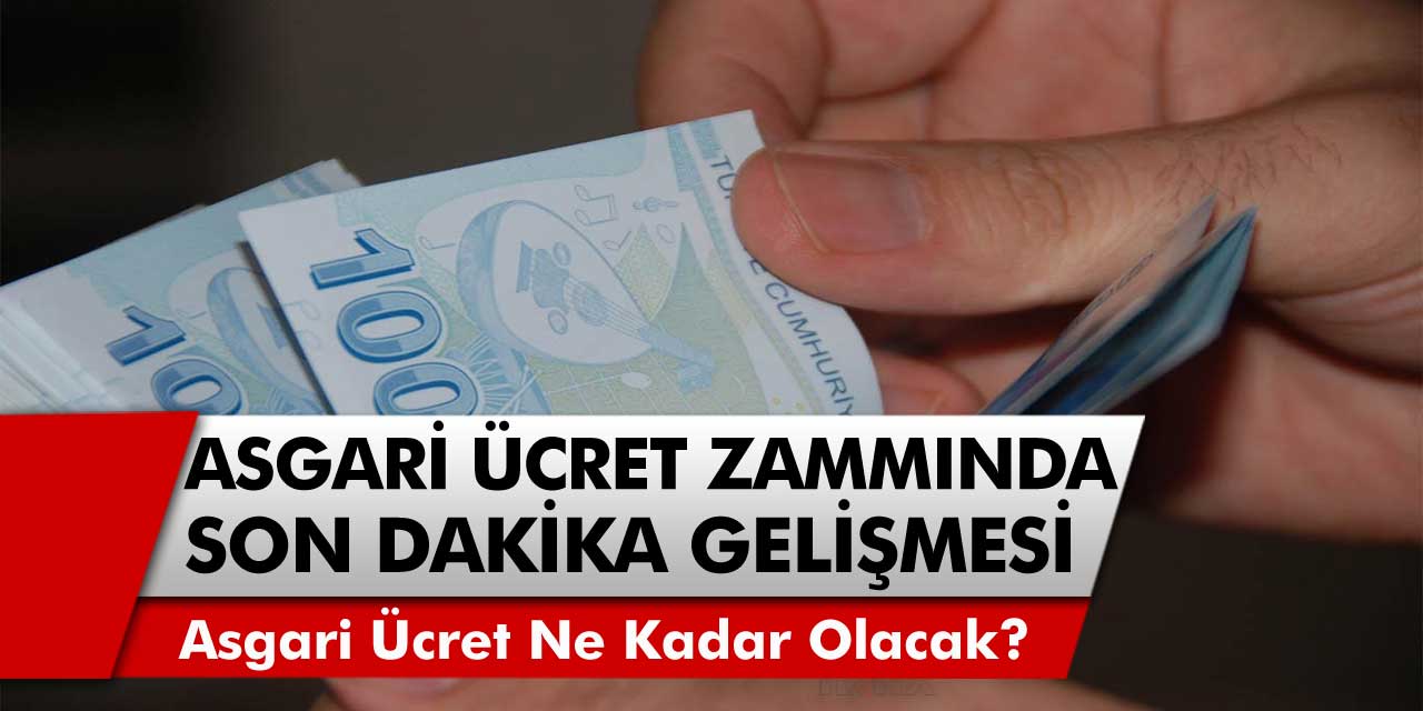 Asgari ücrete Son dakika gelişmesi yüzde 50 zam için yeşil ışık geldi! 2023 ocak zammı 8.250 TL neredeyse kesinleşti…