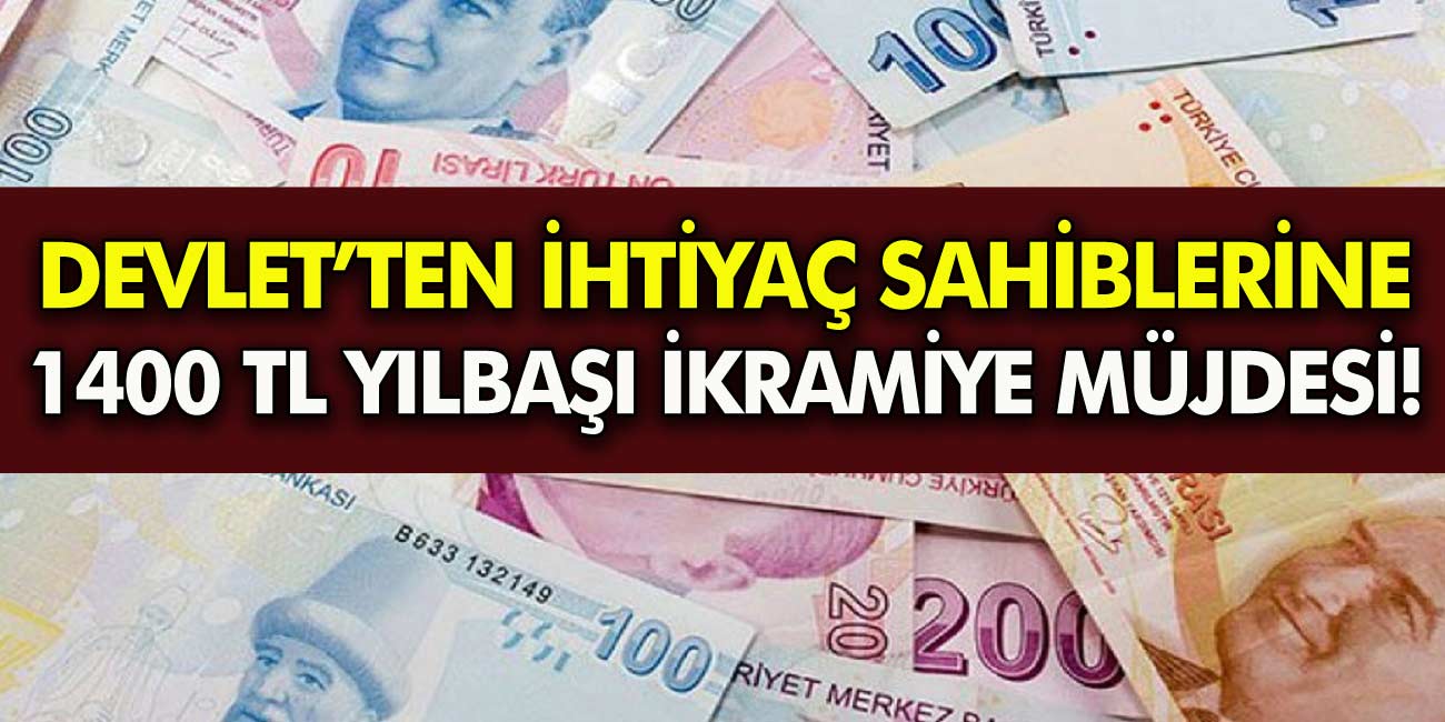 Devlet'ten Dar gelirlilere yılbaşı ikramiye müjdesi! Tek bir başvuruyla 1.400 TL PTT'den anında hesaplara yatırılacak!