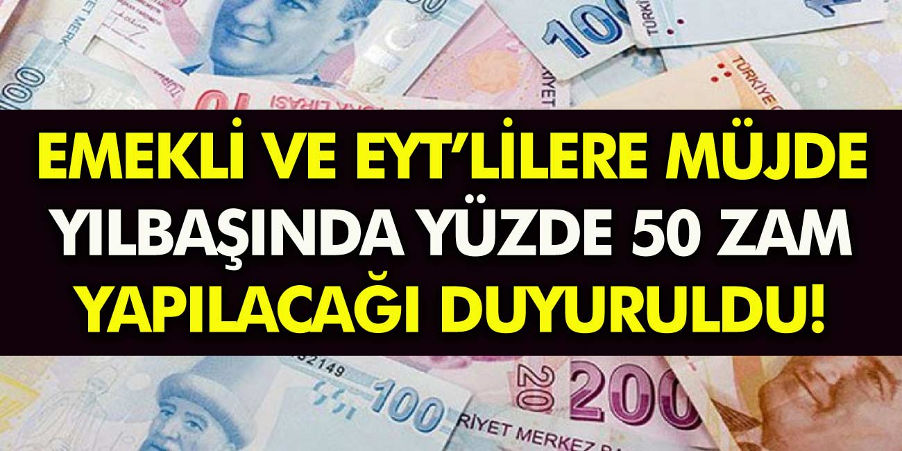 SGK'dan EYT'lileri ve emeklileri sevindirecek güzel haber! Yılbaşından itibaren yüzde 50 zam geliyor...