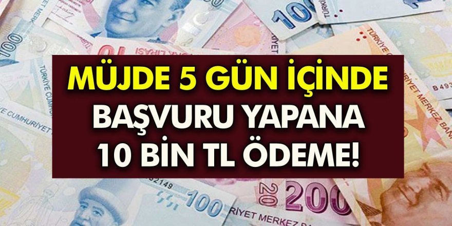 Kimliğiyle giden herkese 10 bin TL ödeme müjdesi! 18 yaşından büyük herkes PTT'den hemen alabilir!