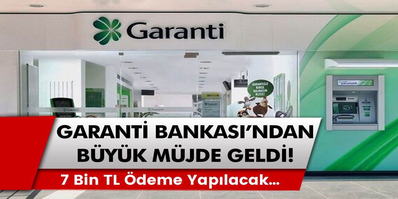 Emekli Promosyonlarına Rekor Zam! Garanti Bankası Yaptığı Zam İle Bütün bankaları geçti! Karşılıksız Tam 6 Bin TL Verilecek!